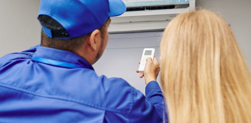 AC mini split installation