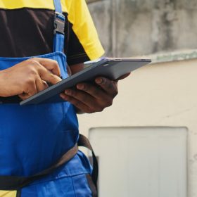 close-up-skillful-technician-commissioned-outside-hvac-system