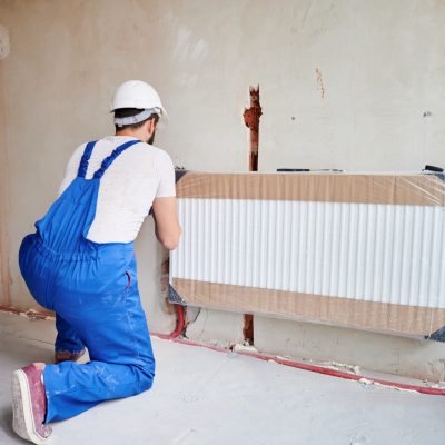 radiator installation